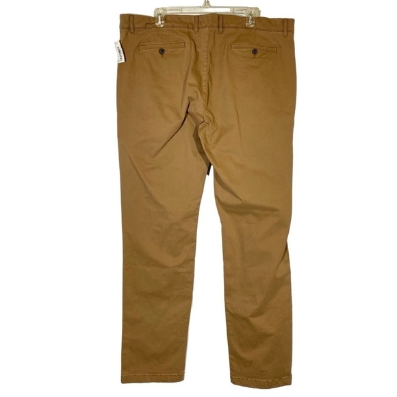 Goodthreads Men 42W x 36L khaki Brown Slim-Fit Washed Comfort Stretch Chino Pant - Picture 6 of 12